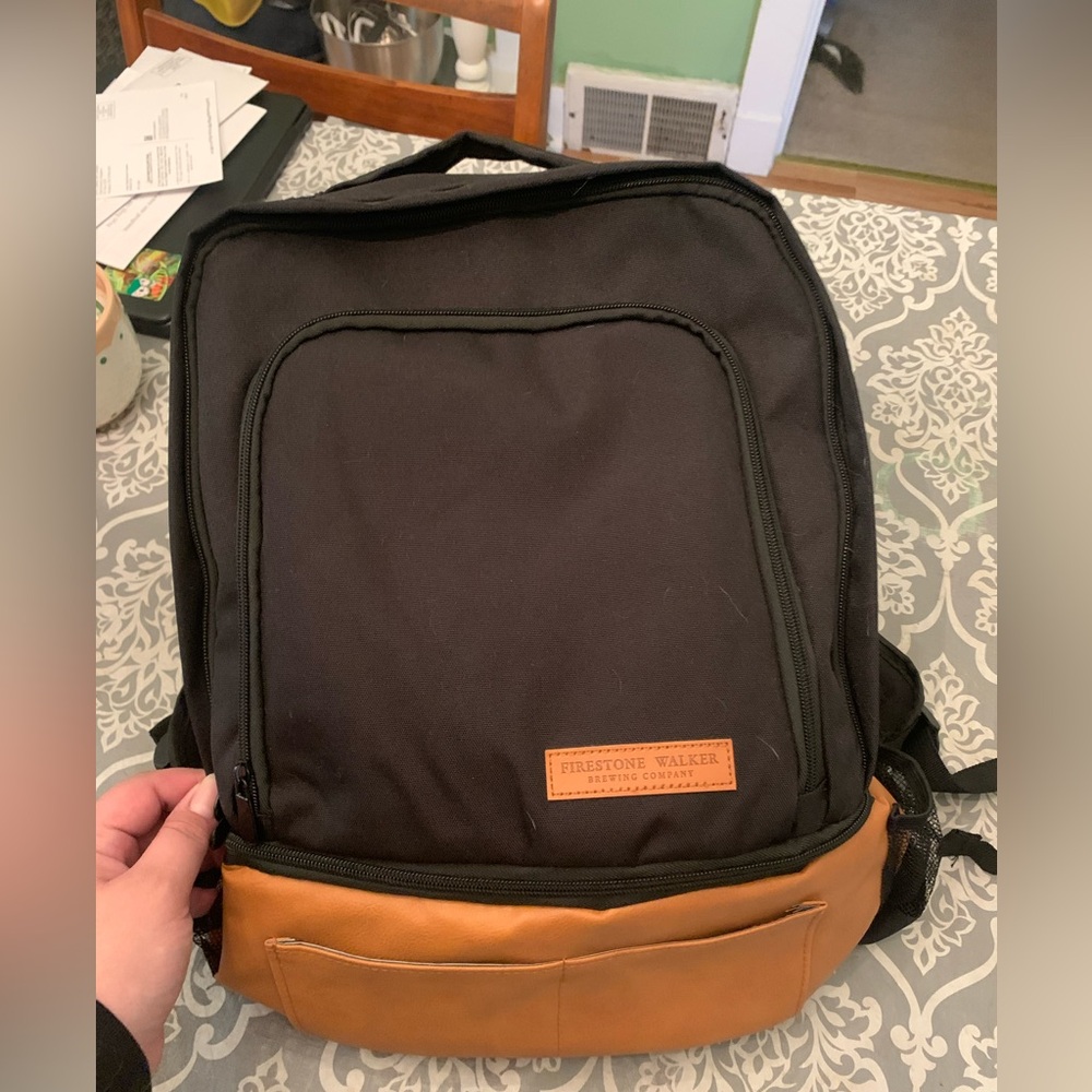Black and Tan cooler Backpack